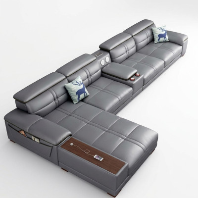 Sofá de esquina en forma de L Sofás tapizados Sofás Relax Asientos Muebles Sofá de salón Sofá de esquina.