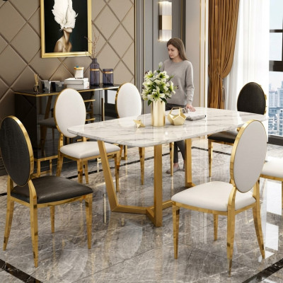 Mesa Mesa de comedor Comedor moderno Cocina Mesas Diseño Mesas de comedor Muebles Sala de estar