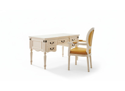 Mesa de escritorio Silla de oficina Muebles de oficina clásicos conjunto de 2 piezas nuevo