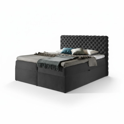 Chesterfield cama box spring dormitorio muebles camas king size terciopelo hotel nuevo