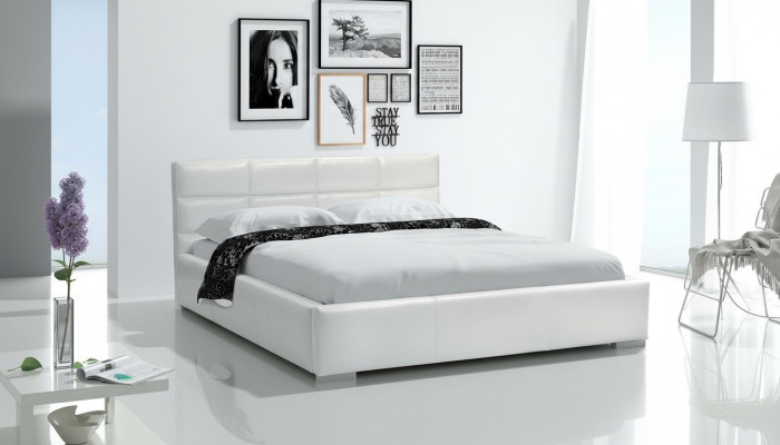 Marco de cama 180x200 Cama moderna Dormitorio Camas Cama tapizada Nueva Cama doble