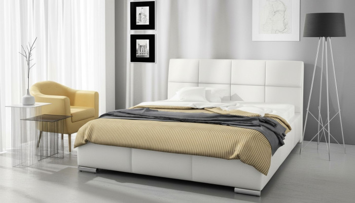 Cama Cama doble Cama conyugal Estructura de cama Armazón de cama Cama tapizada Camas 160x200 Muebles