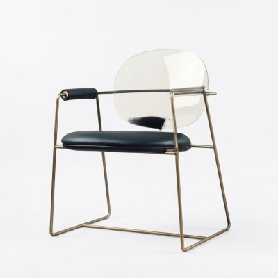 Silla Sillón Sillas Diseño Sillón Tapizado Muebles de comedor clásicos Nuevo