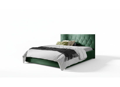 Marco de la cama Tejido Textil Diseño Doble Moderno Cama de hotel Dormitorio Camas Nuevas