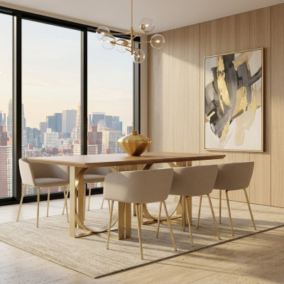 Grupo de sillas silla de comedor sillas de comedor silla de respaldo conjunto de 6 sillas