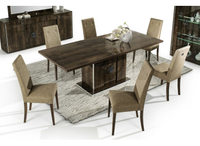 Mesa de comedor de lujo Mesa de comedor Mesa moderna 160cm Nueva
