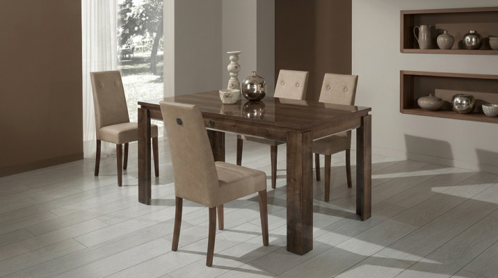 Juego de mesa de comedor con 4 sillas de cocina nuevo 5 piezas