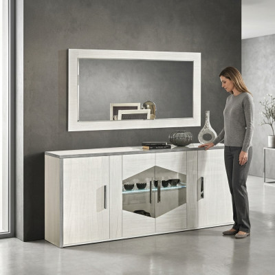 Cómoda estilo moderno colección salón blanco