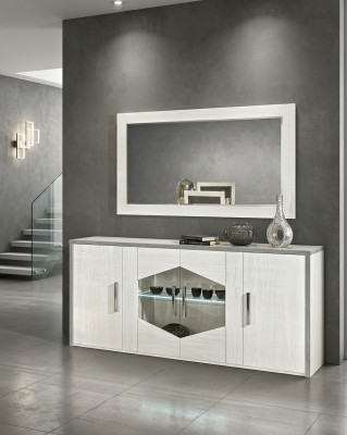 Cómoda estilo moderno colección salón blanco