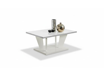 Mesa de café de lujo muebles de madera decoración mesas consola diseño blanco nuevo