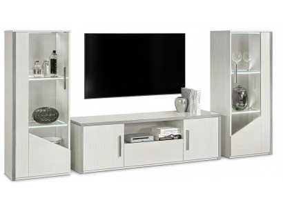 Sideboard de diseño rtv para TV baja de lujo moderno blanco muebles nuevos