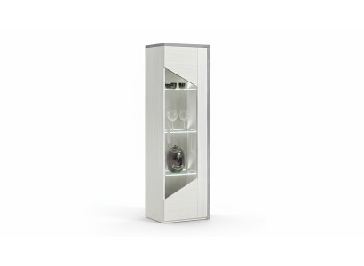 Vitrina de 1 puerta blanca armario vitrina salón diseño nuevo