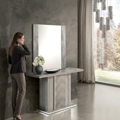 Conjunto de mesa consola espejo diseño lujo consola mesa aparador muebles