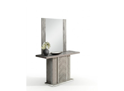 Conjunto de mesa consola espejo diseño lujo consola mesa aparador muebles