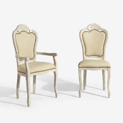 Silla sin brazos Silla de comedor de madera Silla de comedor de tela Diseño de sillas de comedor Nuevo