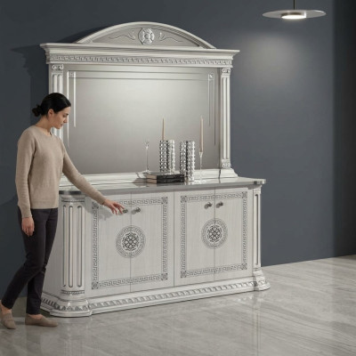 Conjunto de cómoda con espejo cómoda armarios madera armario mueble Italia