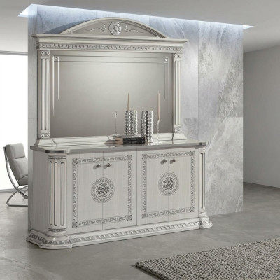 Conjunto de cómoda con espejo cómoda armarios madera armario mueble Italia