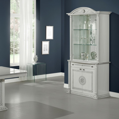 Vitrina blanca mueble de lujo en vidrio armario armarios diseño nuevo