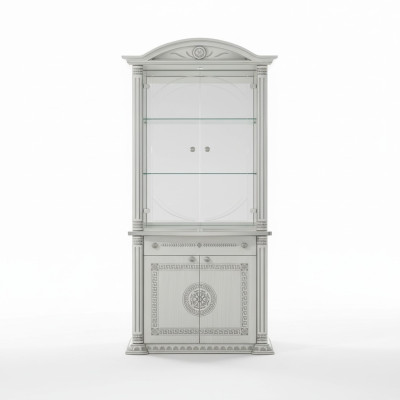 Vitrina blanca mueble de lujo en vidrio armario armarios diseño nuevo
