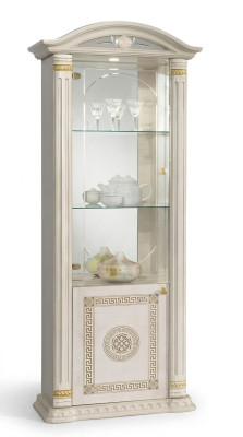Vitrina de lujo con vidrio armario muebles de diseño Italia