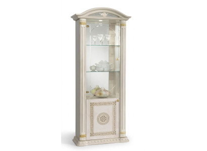Vitrina de lujo con vidrio armario muebles de diseño Italia