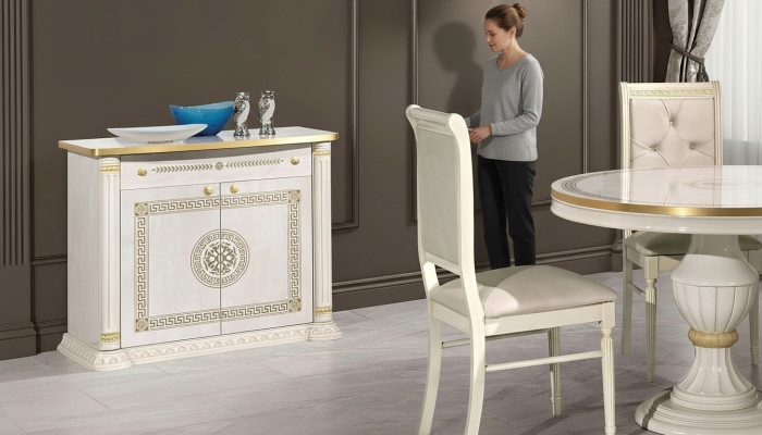 Móvil diseño cómoda aparador clásico salón moderno lujo muebles Italia