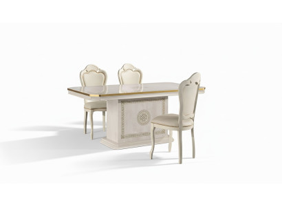 Juego de 5 sillas de comedor modernas de madera