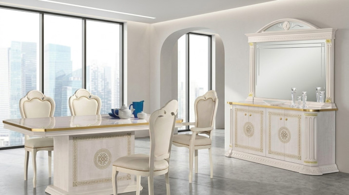 Conjunto de muebles cómoda espejo aparador cómoda clásica diseño moderno de lujo