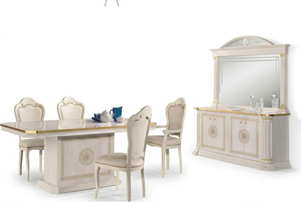 Conjunto de muebles cómoda espejo aparador cómoda clásica diseño moderno de lujo