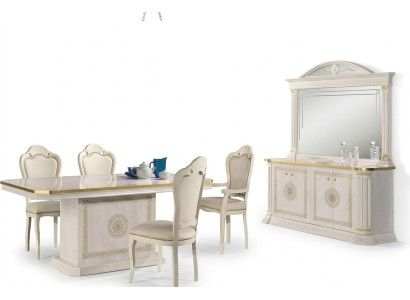 Conjunto de muebles cómoda espejo aparador cómoda clásica diseño moderno de lujo