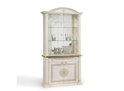 Vitrina de vidrio armario bar casa barroco armarios estante madera vitrina muebles nuevos