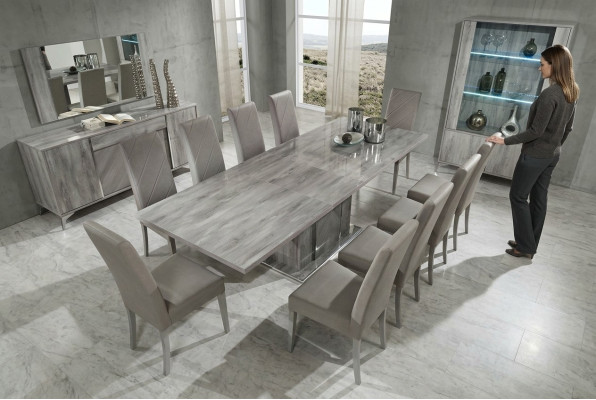 Juego de 8 sillas de comedor
