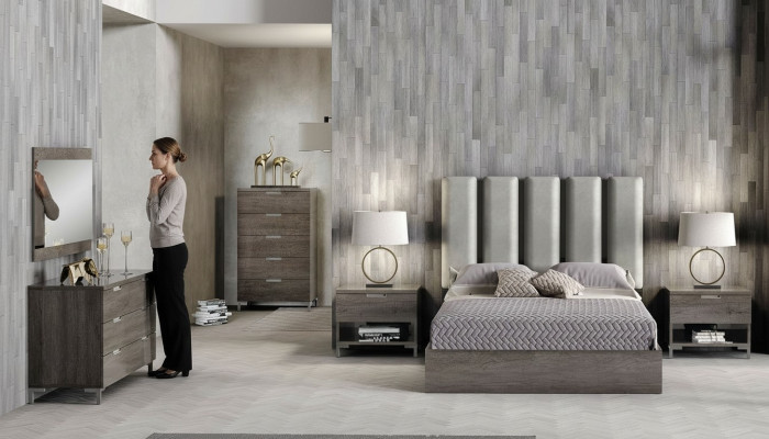 Cama de lujo Hotel Camas Cama tapizada Cama matrimonial Estructura de la cama Diseño de lujo 180x200cm