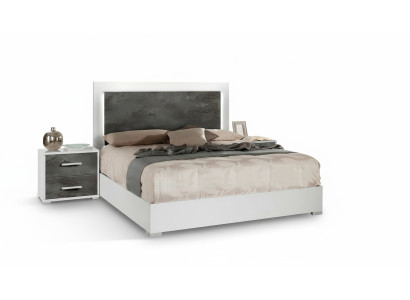 Cama con mesitas de diseño de lujo doble hotel 3 piezas