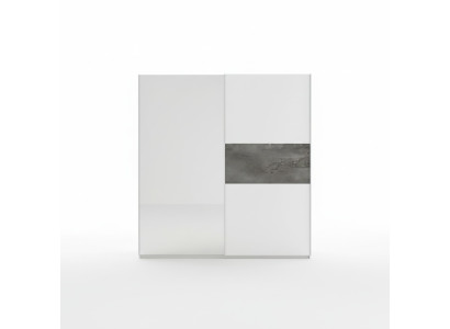 Armario de lujo con puertas correderas de diseño para dormitorio de madera nueva