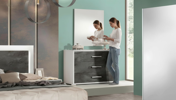 Cómoda Lowboard Armario Estante Lujo Dormitorio Diseño Mueble Nuevo