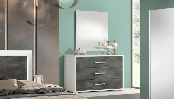 Cómoda Lowboard Armario Estante Lujo Dormitorio Diseño Mueble Nuevo