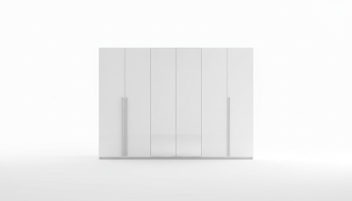 Armario moderno de 6 puertas diseño madera Italia nuevo