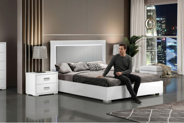 Cama de lujo Hotel Camas Cama tapizada Cama matrimonial Estructura de cama Diseño moderno
