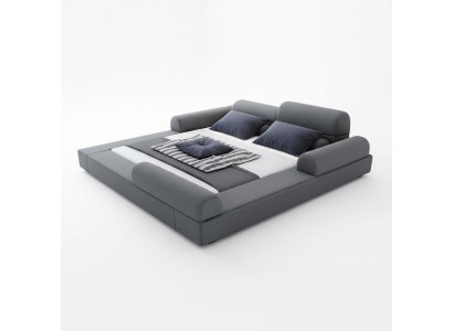 Dormitorio lujoso cama de madera 180x200cm Lujo cama Nueva camas dobles