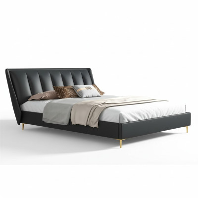 Camas Textil Hotel Lujo Tapicería Asiento Tela Italia Diseñador Cama Dormitorio