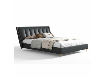 Camas Textil Hotel Lujo Tapicería Asiento Tela Italia Diseñador Cama Dormitorio