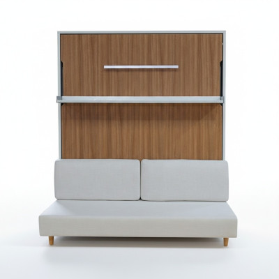 Cama de pared multifunción cama armario con sofá cama muebles de dormitorio nuevos.