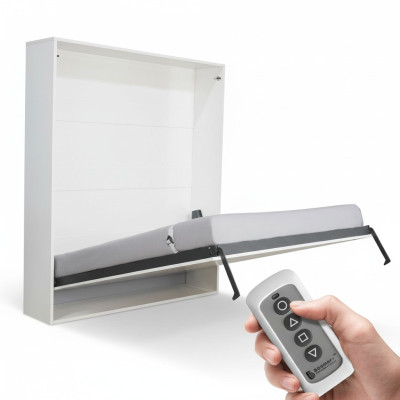 Cama de armario eléctrica cama de pared cama control remoto armarios camas armario nuevo