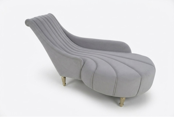 Chaiselounge Estilo Antiguo Sofá Sofá Sofá Chaise Textil Moderno 2080 Muebles