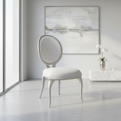 Muebles de lujo Silla de madera Decoración del hotel Sillón Sillas nuevas Silla de comedor