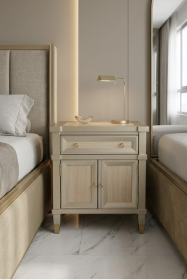 Mesita de noche Mesas Consolas Mesas de madera Cómoda Mesita auxiliar Diseñador clásico
