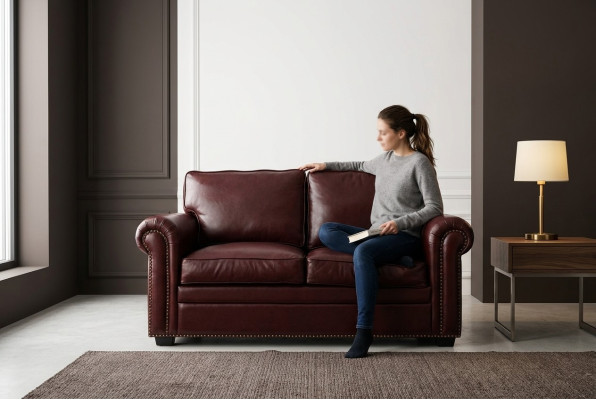Sofá Sofá de dos plazas Tapicería Muebles Sala de estar Sofás Muebles italianos Nuevos