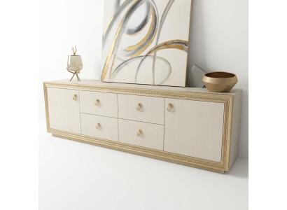 Aparador de salón Mueble de TV Muebles Armarios Estantería Aparador rtv Cómoda Mueble bajo