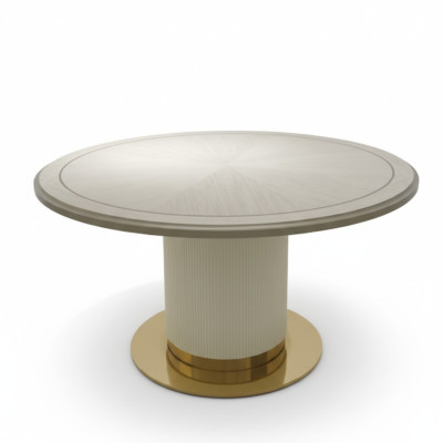 Mesa de comedor redonda Muebles de lujo Mobiliario Mesas redondas Mesa de comedor Italia Nueva